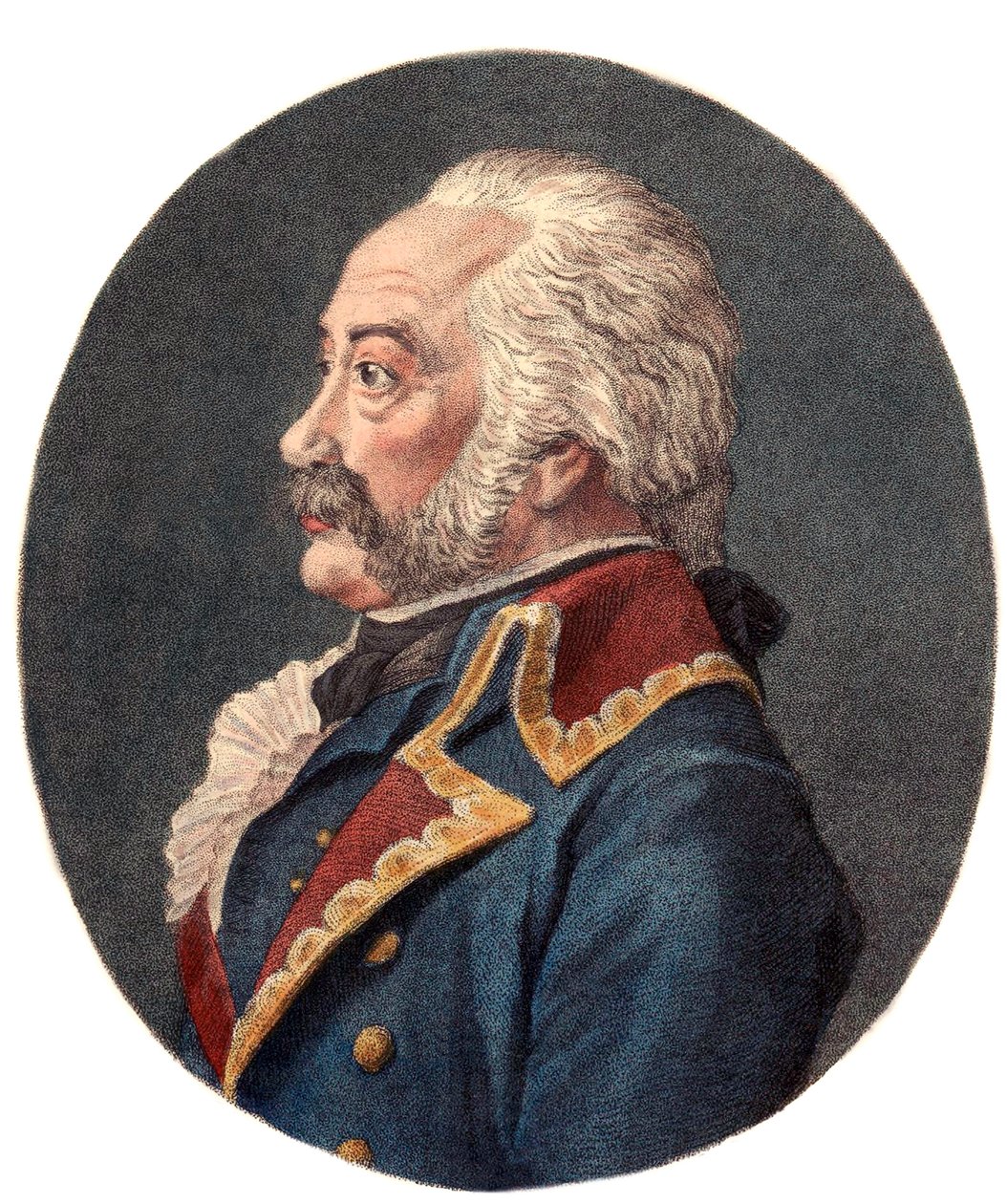 Retrato de Adam Philippe, Conde de Custine (1740 - 1793), general francés de Christophe Guerin