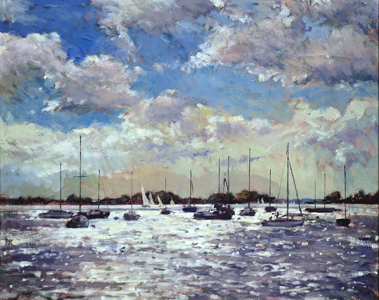 Luz de la tarde, Golfo de Morbihan, 2002 de Christopher Glanville