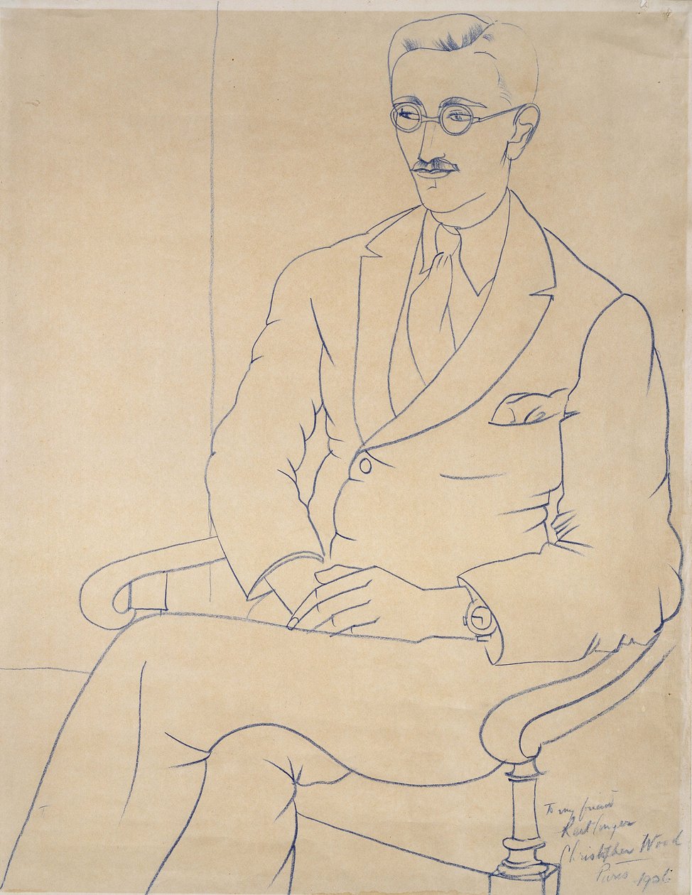 Retrato de Gerald Reitlinger, 1926 de Christopher Wood