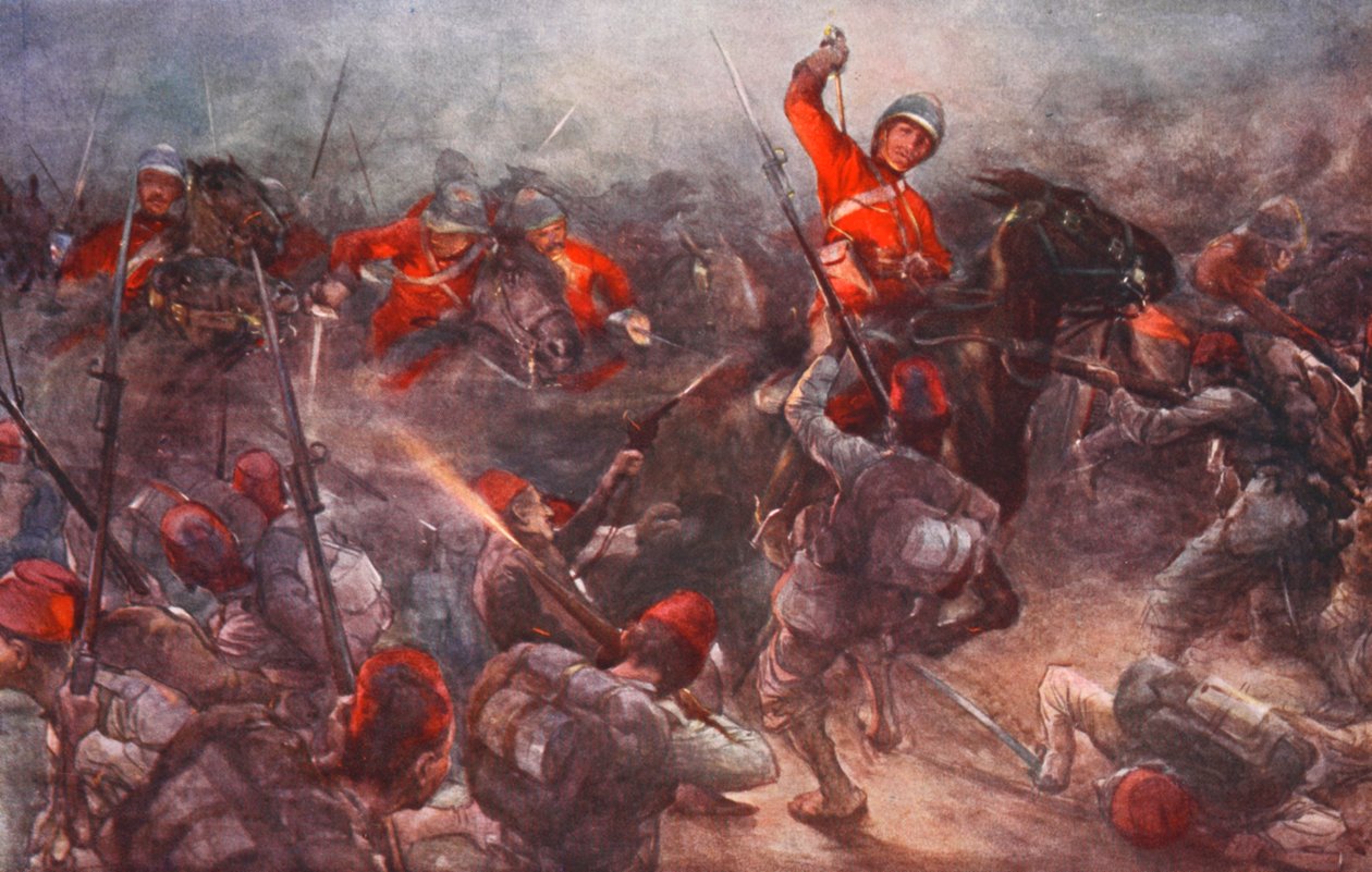 La Carga de la Caballería de Drury Lowe en Kassassin, 28 de agosto de Christopher (after) Clark