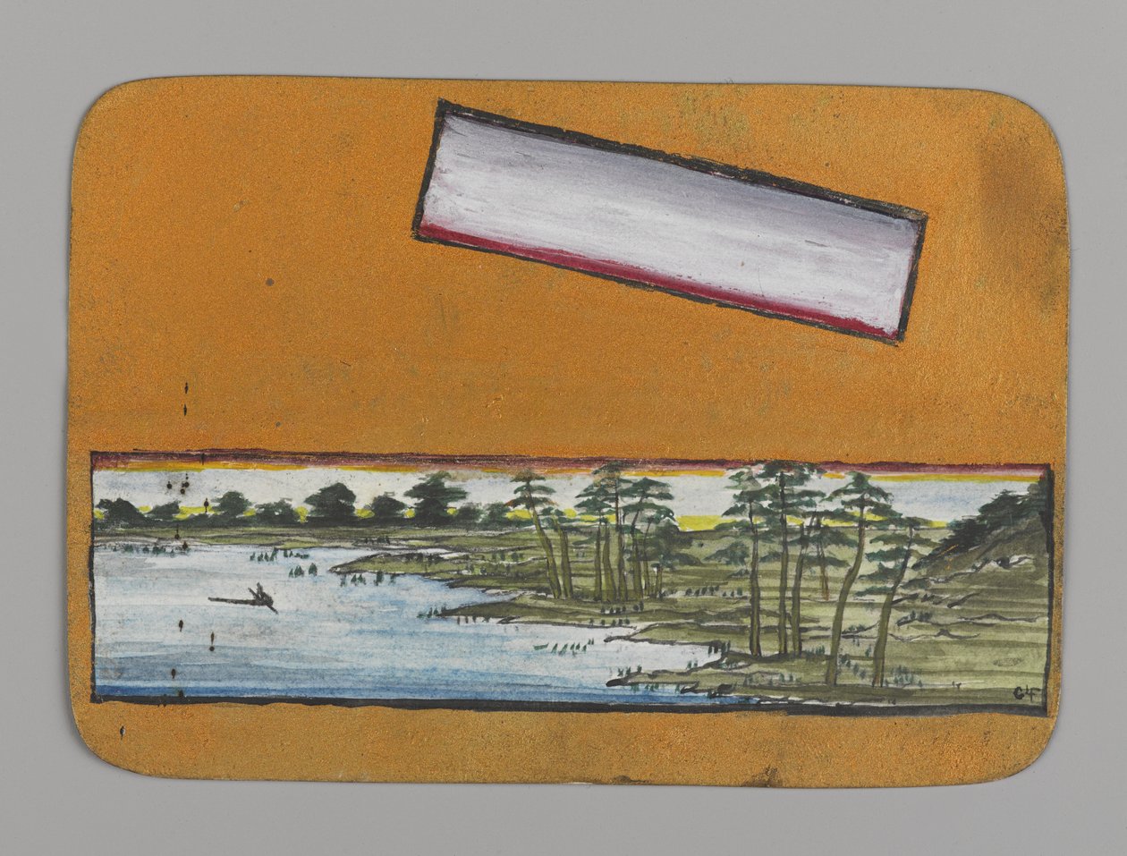 Paisaje (recto) de Christopher Grant La Farge