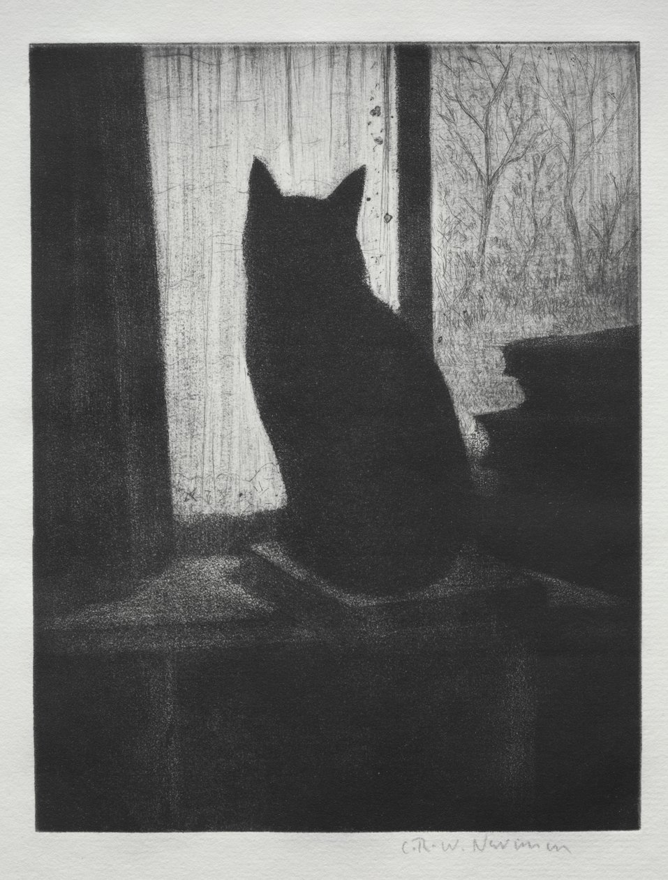 El Gato de Christopher Richard Wynne Nevinson