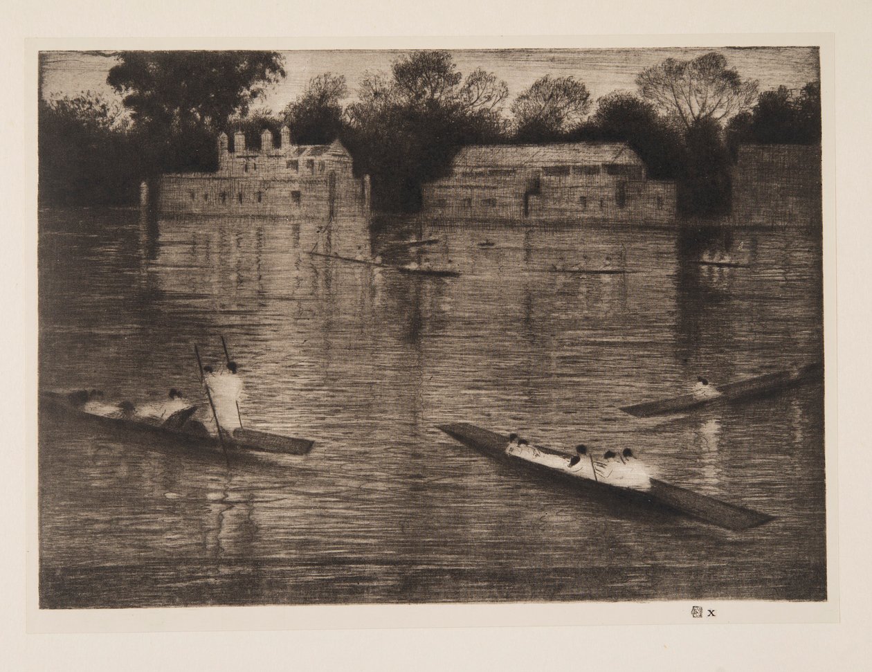 Domingo por la noche de Christopher Richard Wynne Nevinson