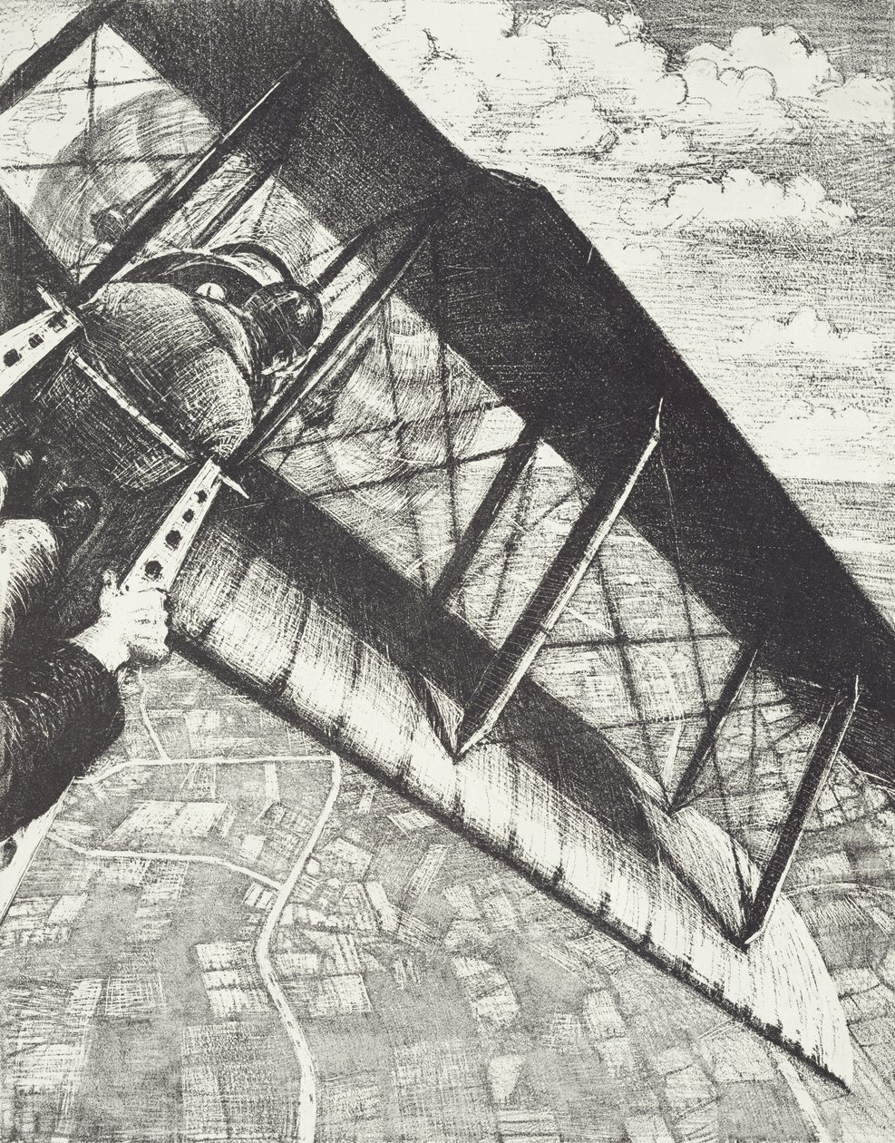 Bancando a 4000 pies de Christopher Richard Wynne Nevinson