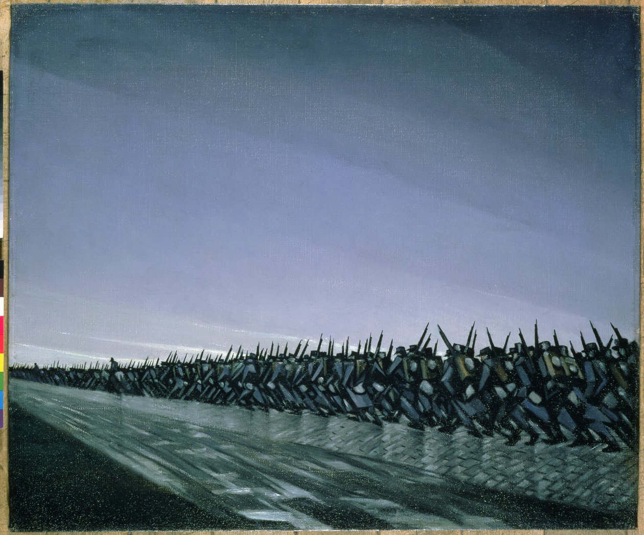 Columna en marcha, 1915 de Christopher Richard Wynne Nevinson