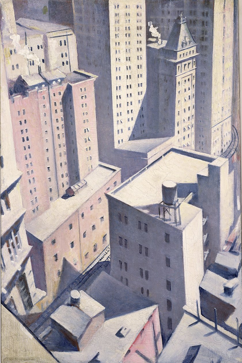 Mirando hacia el centro, 1920 de Christopher Richard Wynne Nevinson