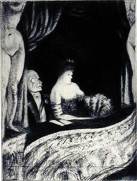 Éxito (Una caja en el teatro) de Christopher Richard Wynne Nevinson