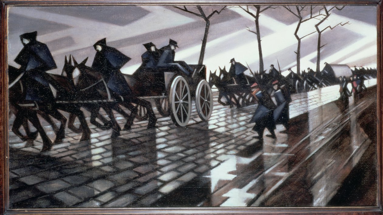 El Camino a Ypres de Christopher Richard Wynne Nevinson