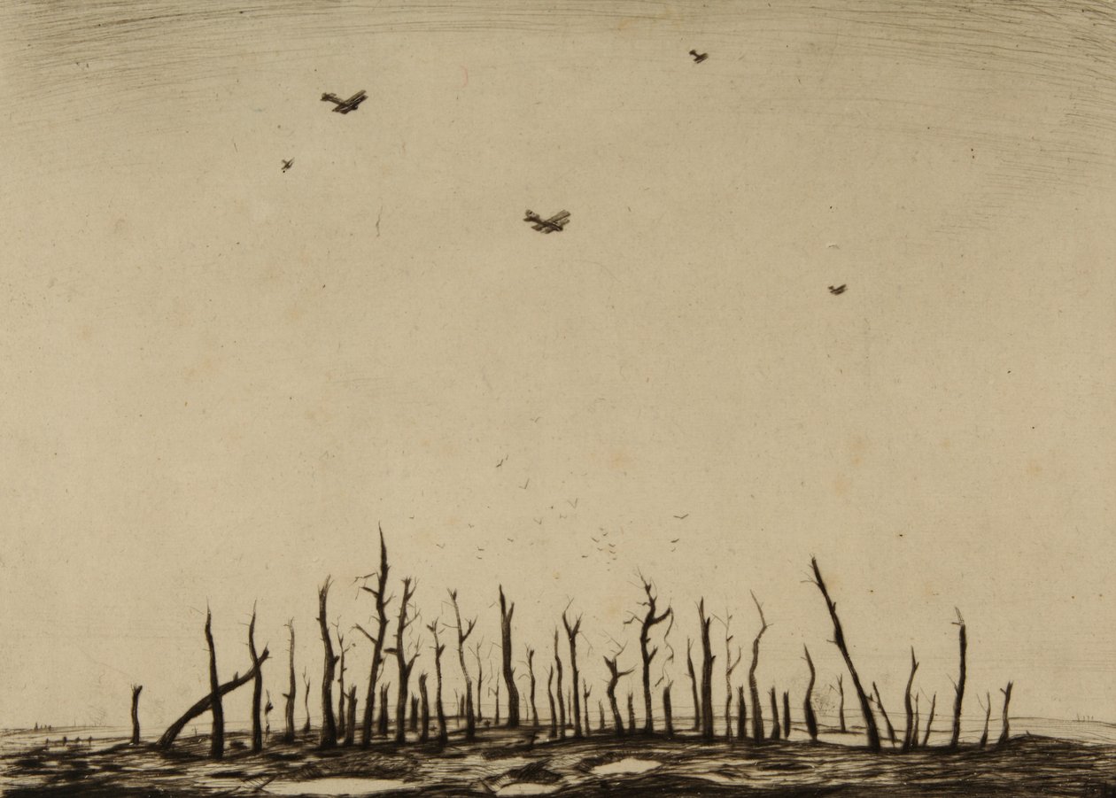 El bosque maldito de Christopher Richard Wynne Nevinson