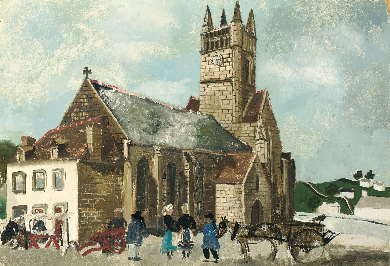 Iglesia y Mercado, Bretaña de Christopher Wood