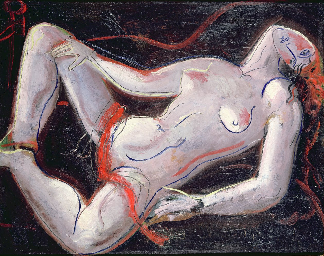 Desnudo Reclinado de Christopher Wood