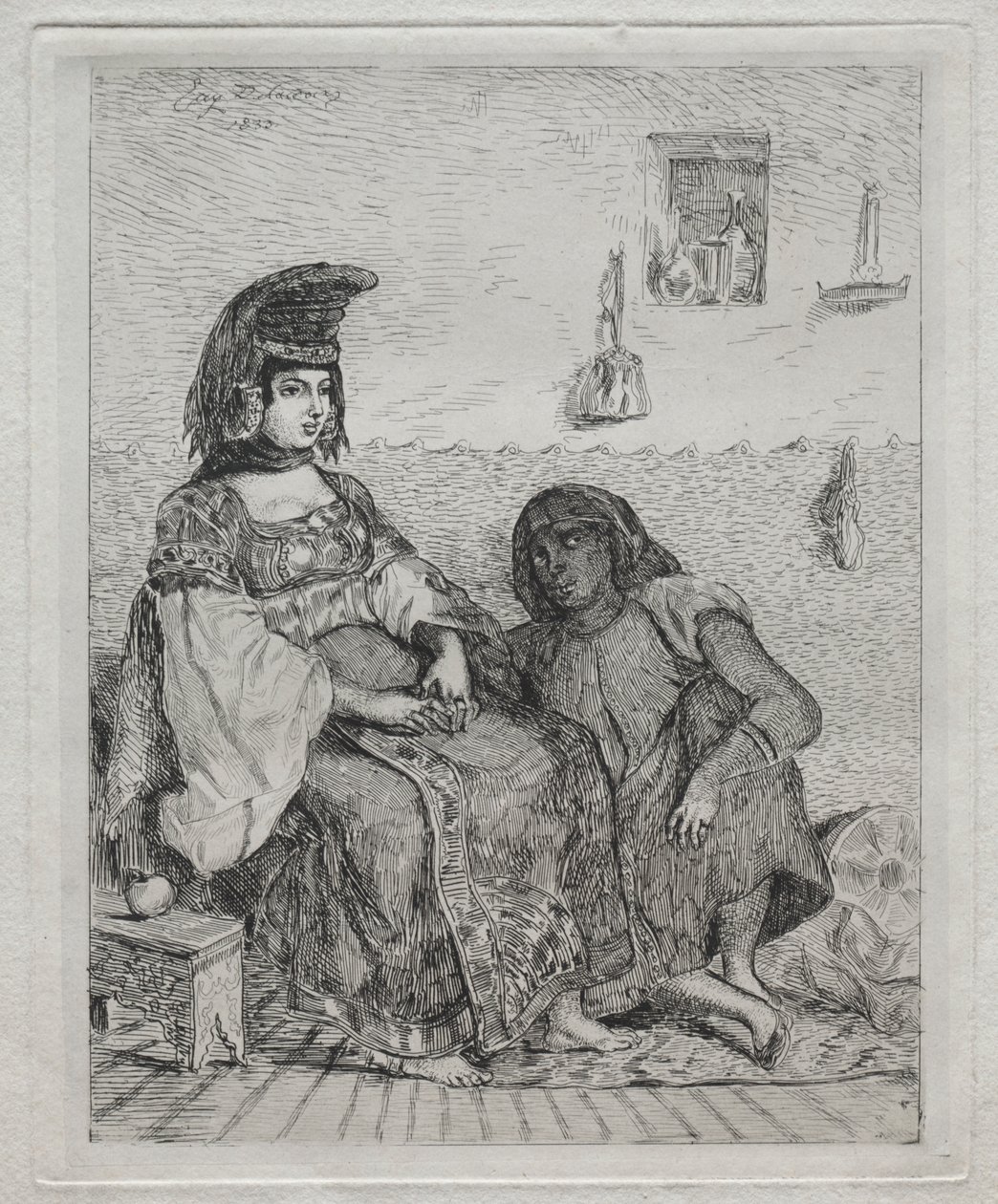 A Jewish Woman of Algiers de Chöying Dorjé, the Tenth Black Hat Karmapa (Tibetan