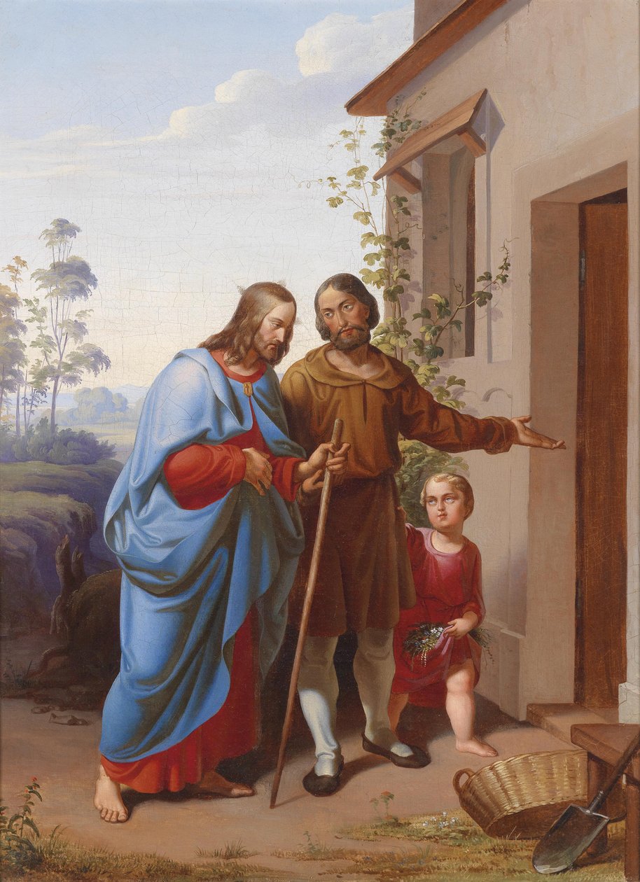 Cristo es bienvenido de Circle of Eduard von Engerth