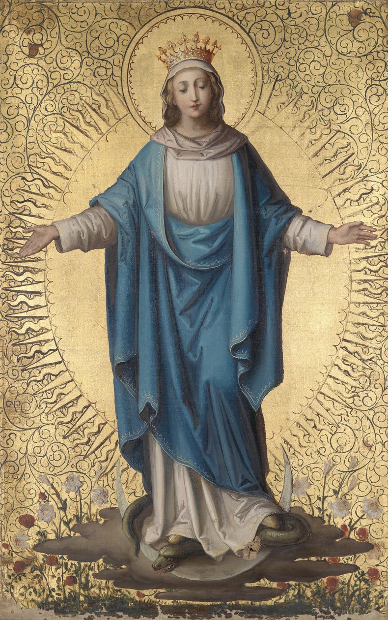 Madonna de la luna creciente de Leopold Kupelwieser