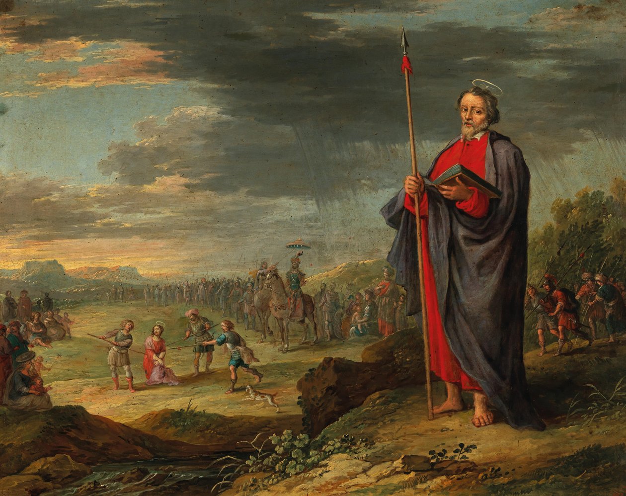 Frans Francken II (círculo) Evangelista y burlón de Cristo de Circle of Frans Francken the Younger