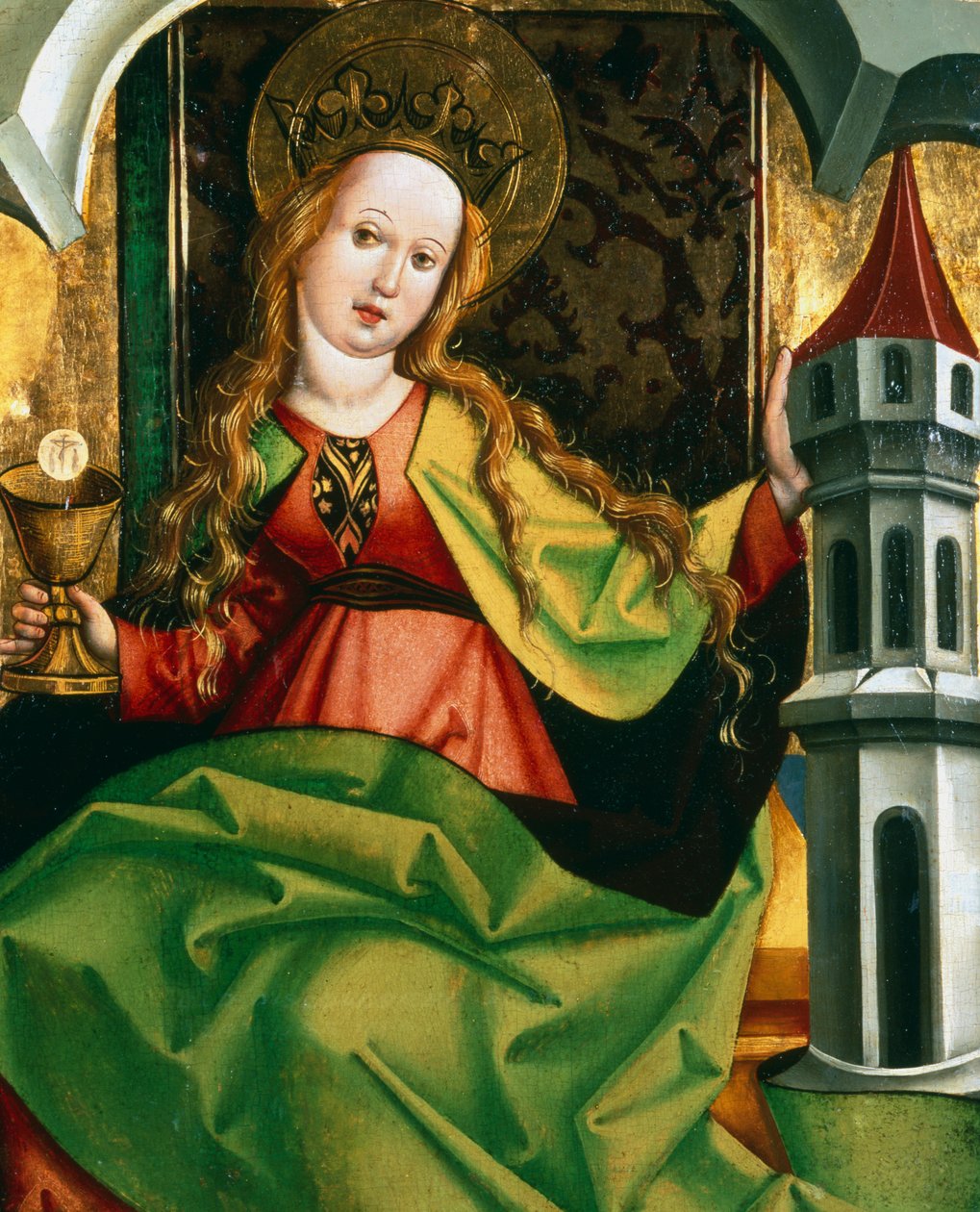 Santa Bárbara de Circle of Jan Polak