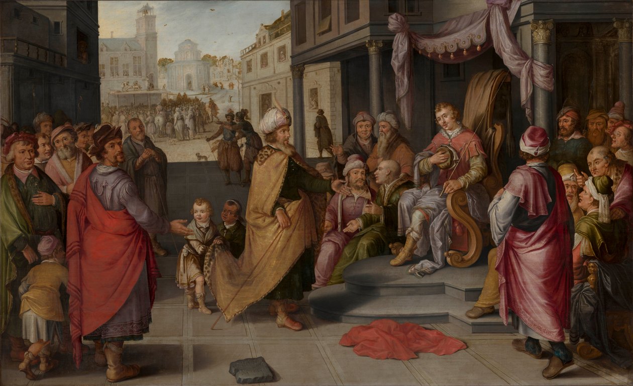 El juicio de Cambises, 1620 de Claes Jacobsz van der Heck