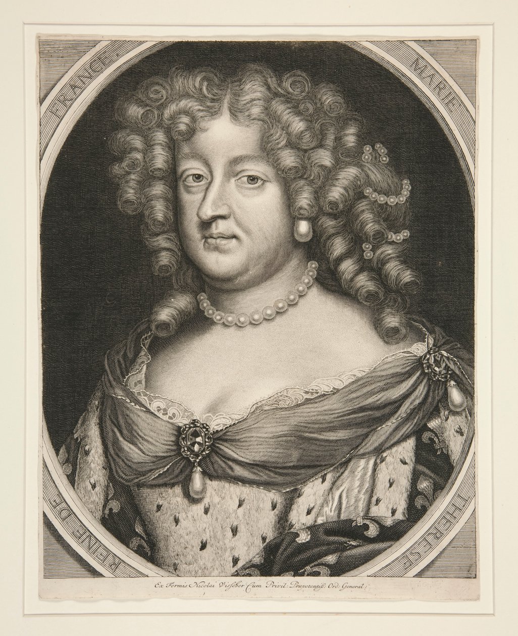María Teresa, reina de Francia de Claes Jansz. Visscher