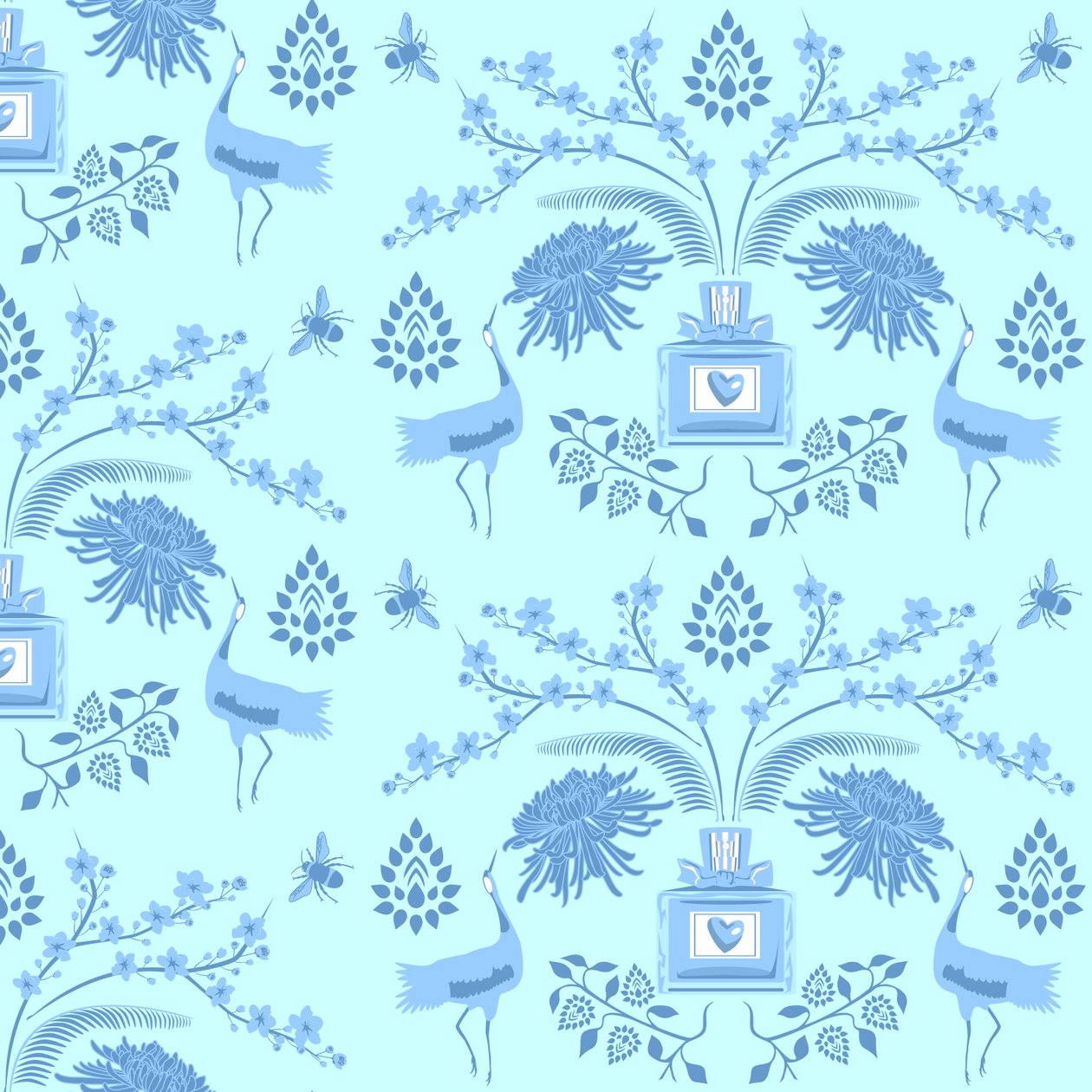 Aroma floral azul de Claire Huntley