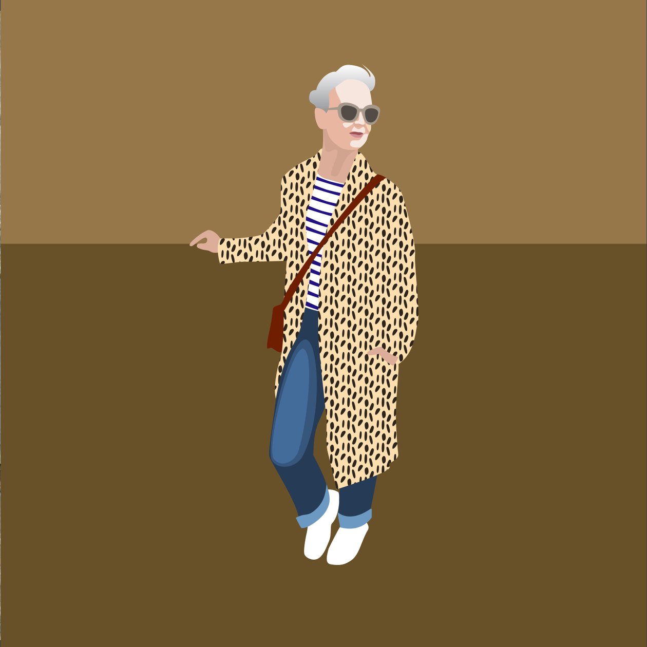 Retrato de Alyson Walsh, fundadora de ThatsNotMyAge de Claire Huntley
