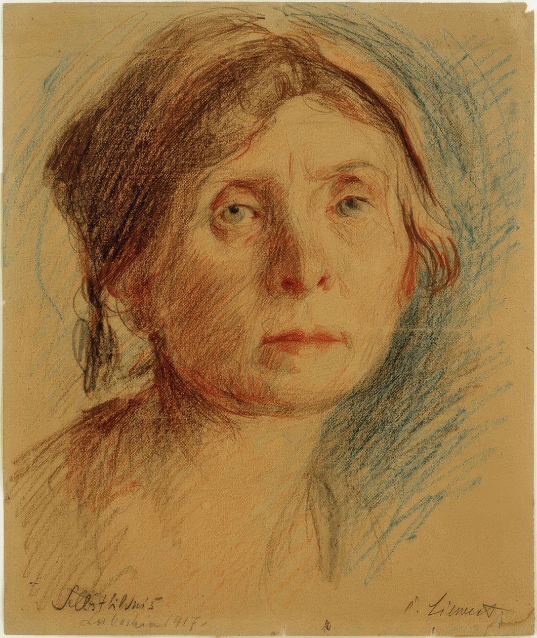 Autorretrato de Clara Siewert