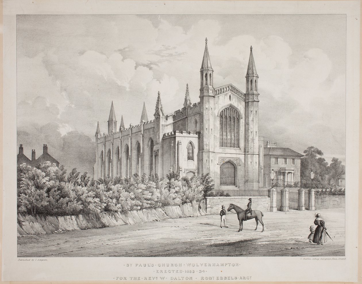 Iglesia de San Pablo, Wolverhampton de Clare Burton