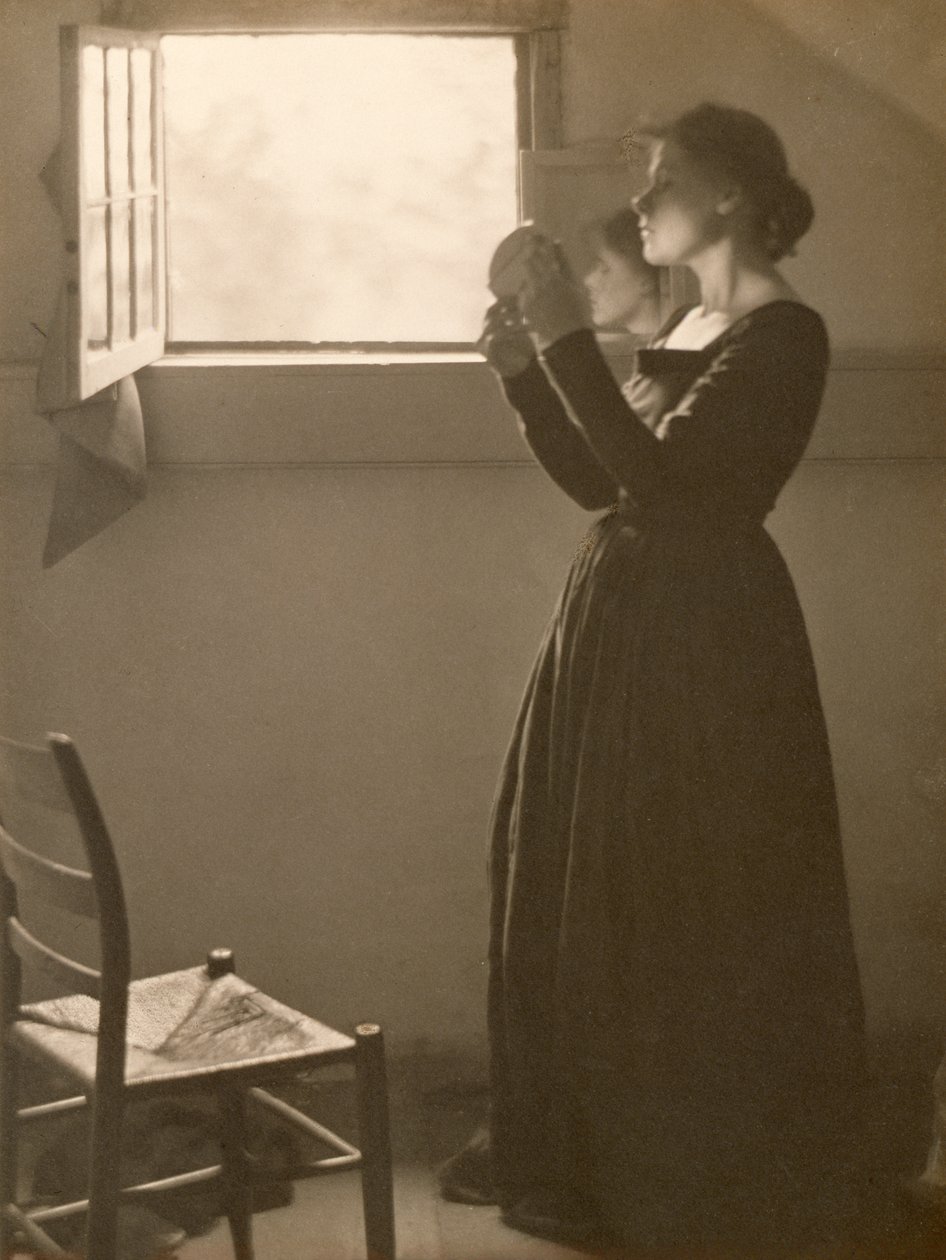 Niña con un espejo, 1898 de Clarence Henry White