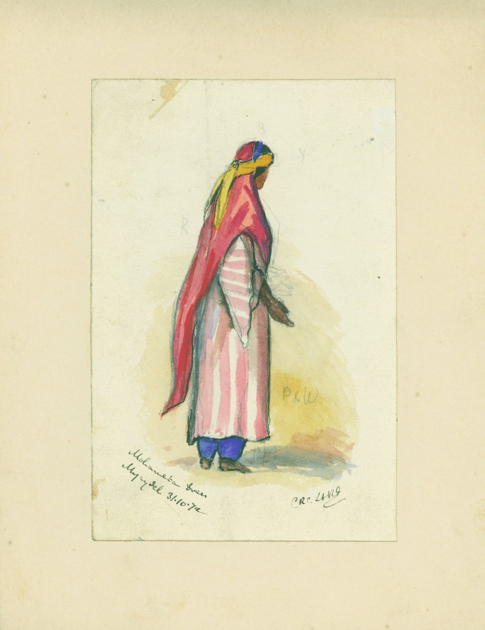 Vestimenta Mahometana, Mujaydel de Claude Conder