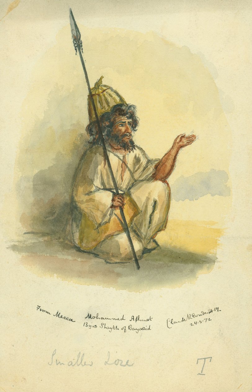 Mohammed Ahmet de La Meca, 1872 de Claude Conder