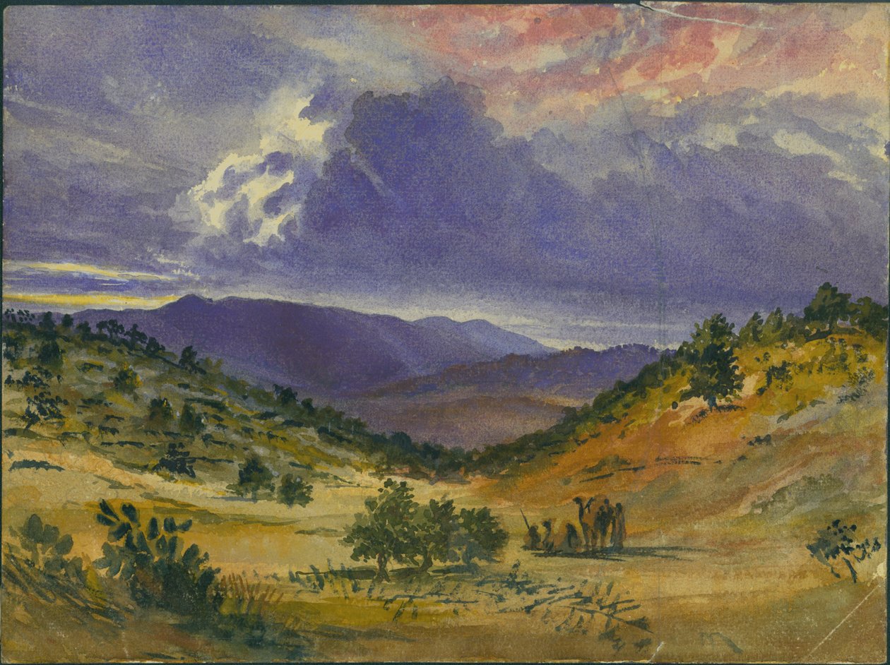 Monte Carmelo, 1872 de Claude Conder