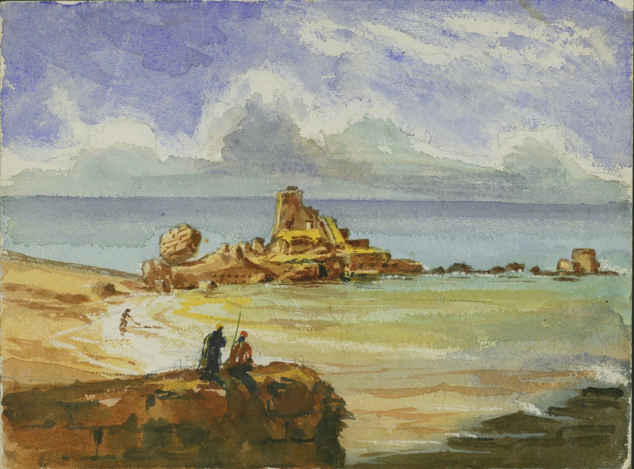 Ruinas de Cesarea de Claude Conder