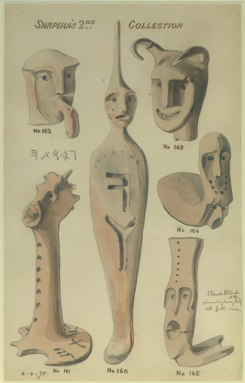 Segunda colección de Shapira, 1873 de Claude Conder
