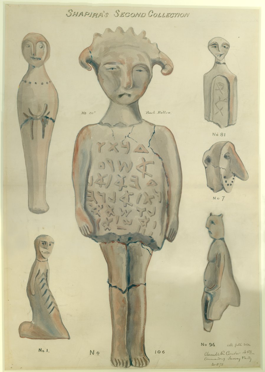 Segunda colección de Shapira, 1873 de Claude Conder