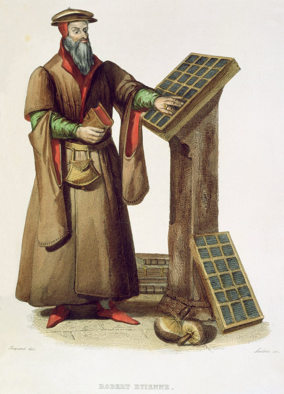 Robert Estienne, 1841 de Claude Jacquand