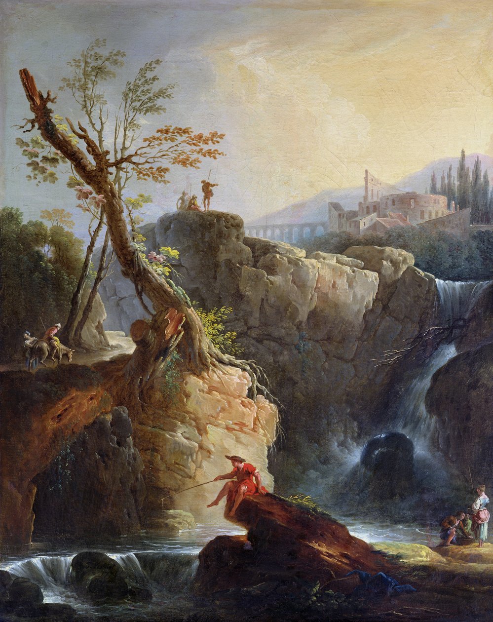La Cascada, 1773 de Claude Joseph Vernet