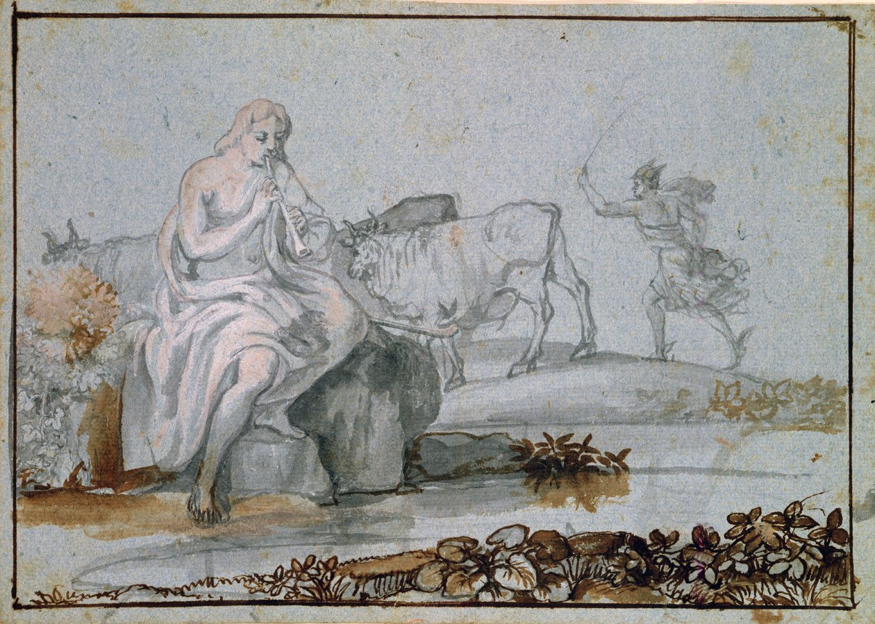 Apolo y Mercurio de Claude Lorrain