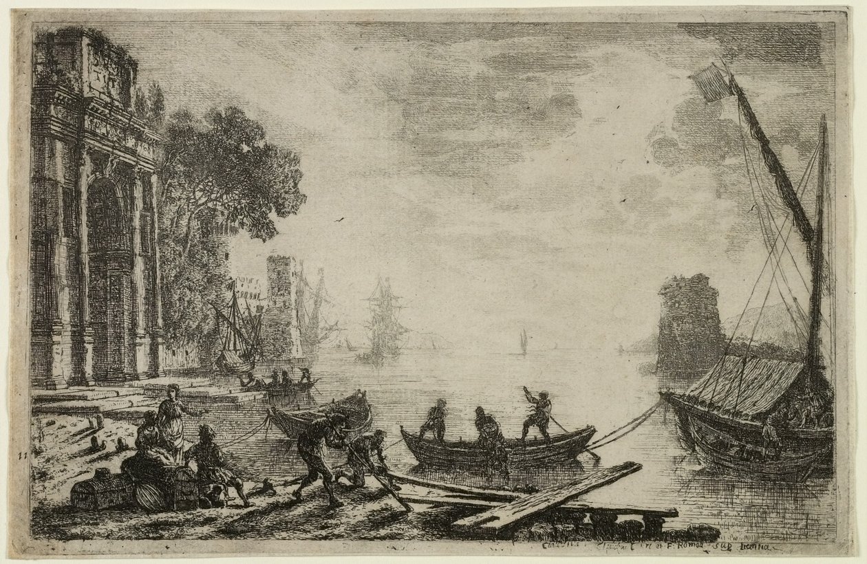 El Sol naciente, 1634 de Claude Lorrain