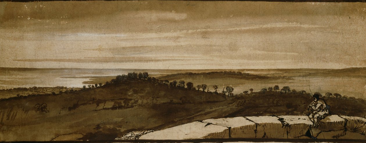 Panorama desde el Sasso de Claude Lorrain