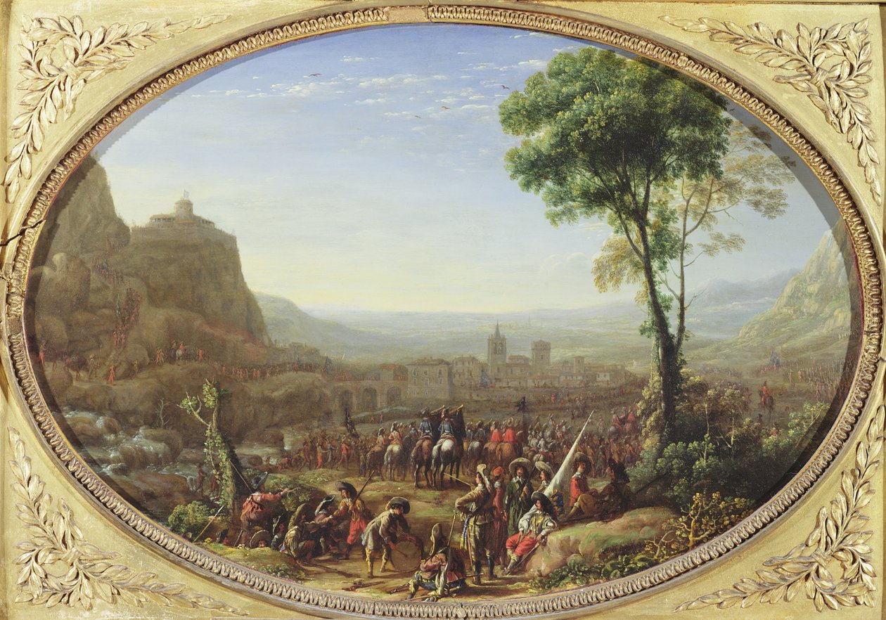 El Paso de Susa Tomado por Luis XIII en 1629 de Claude Lorrain