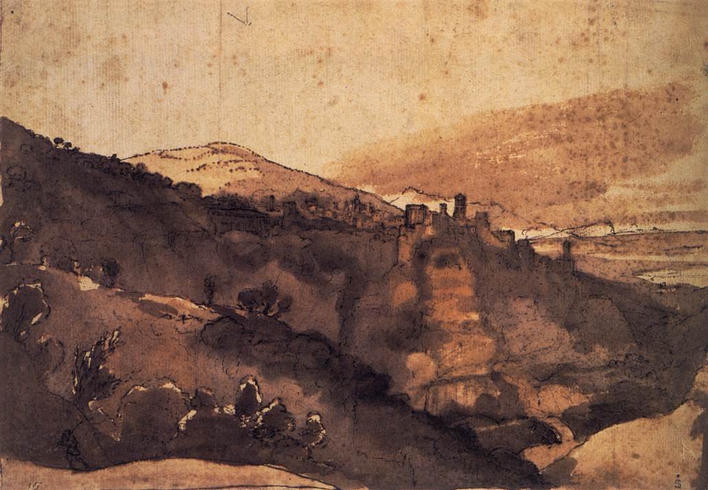 Vista de Tívoli de Claude Lorrain