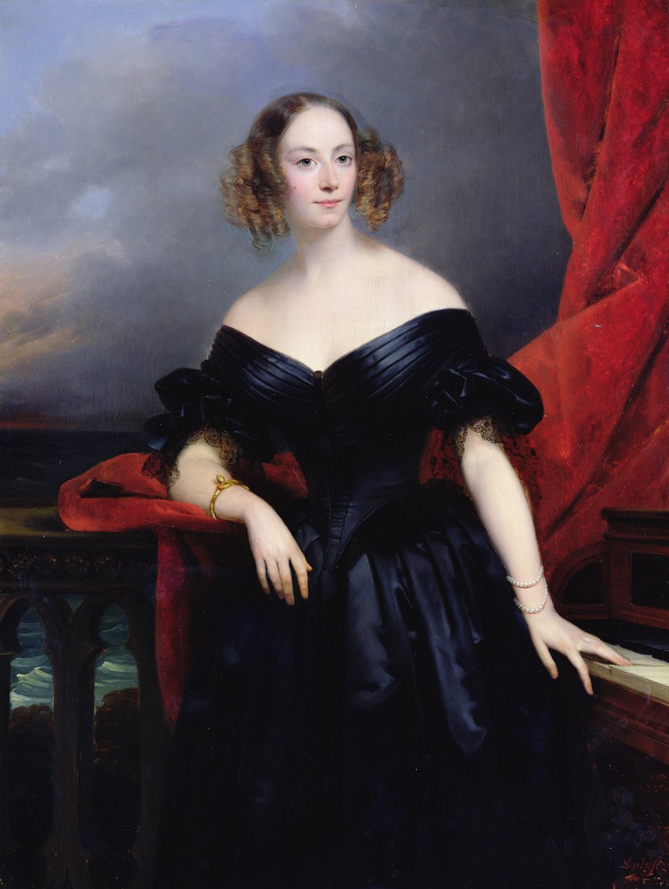 Madame Rampal, Condesa de Grigneuseville de Claude Marie Dubufe