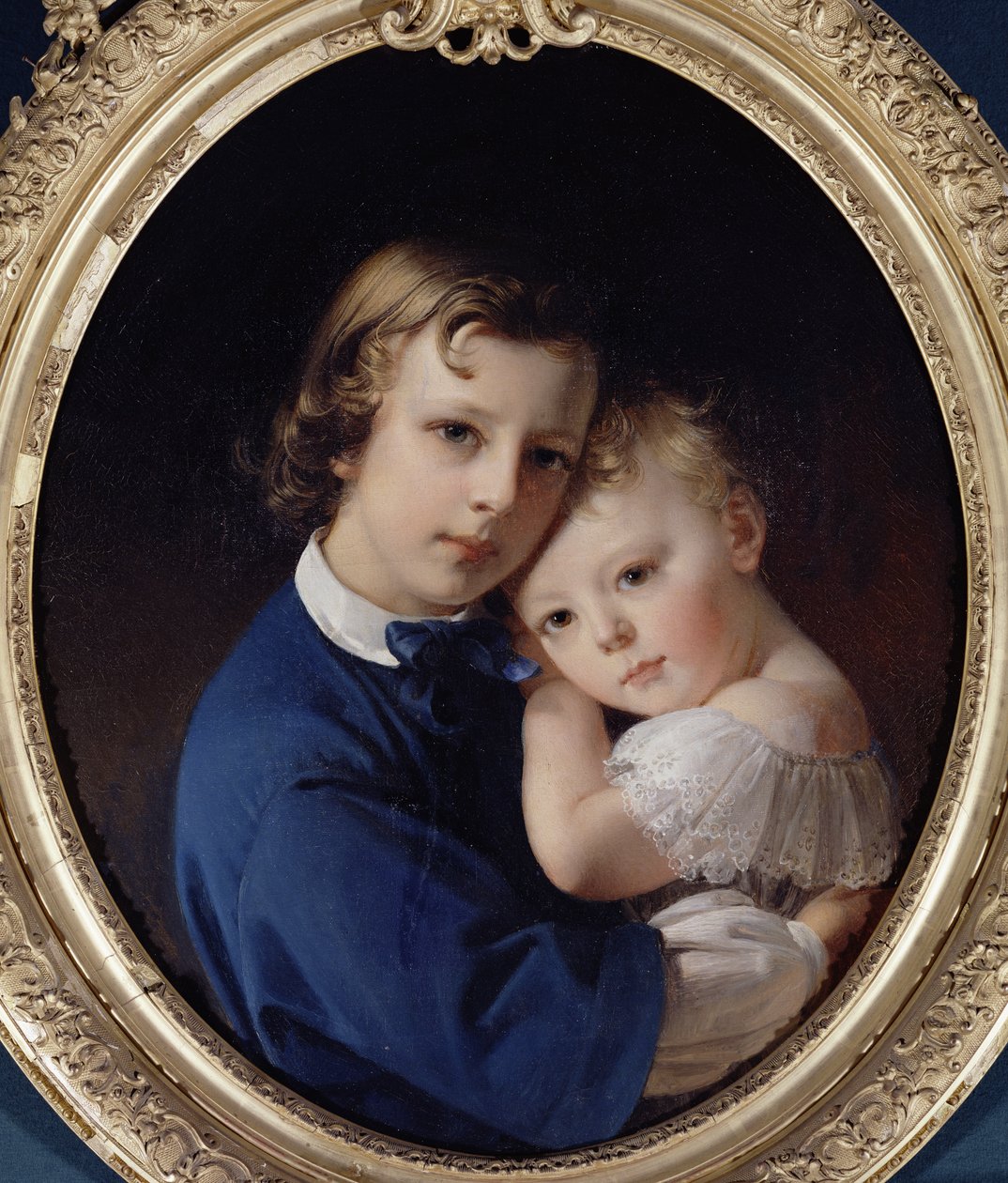 Paul y Rene Dubufe, c.1852 de Claude Marie Dubufe