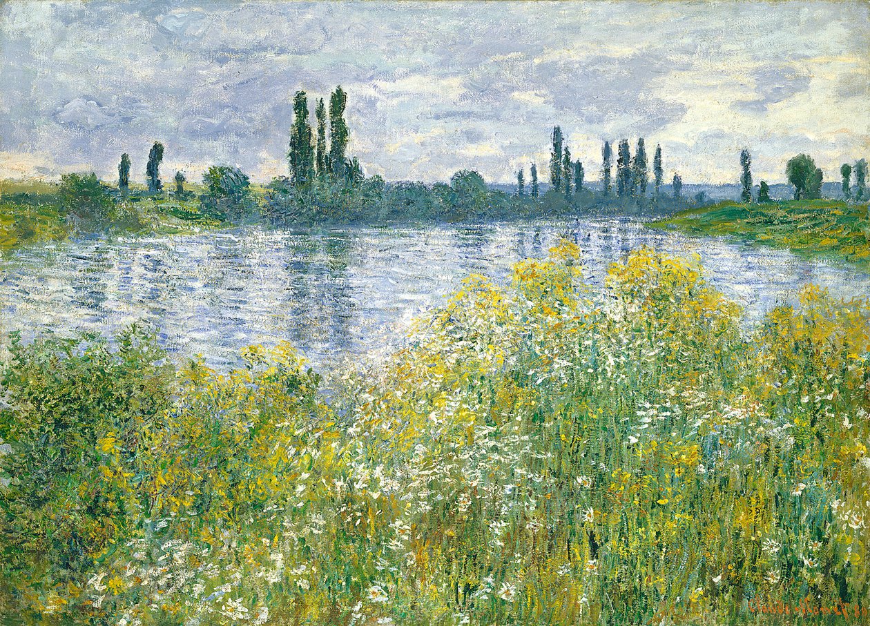 Orillas del Sena, Vetheuil, 1880 de Claude Monet