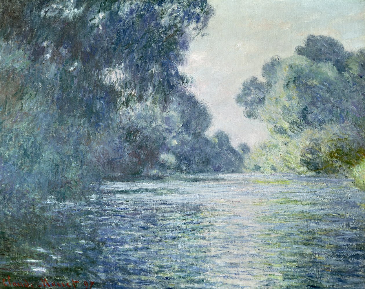 Rama del Sena cerca de Giverny, 1897 de Claude Monet