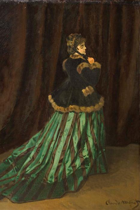 Camille, el vestido verde de Claude Monet