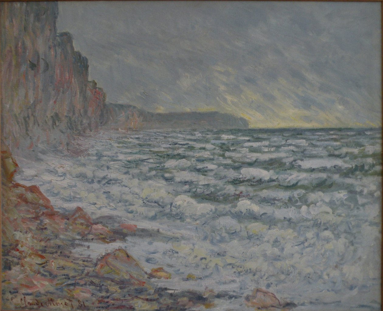 Fécamp, borde del mar de Claude Monet