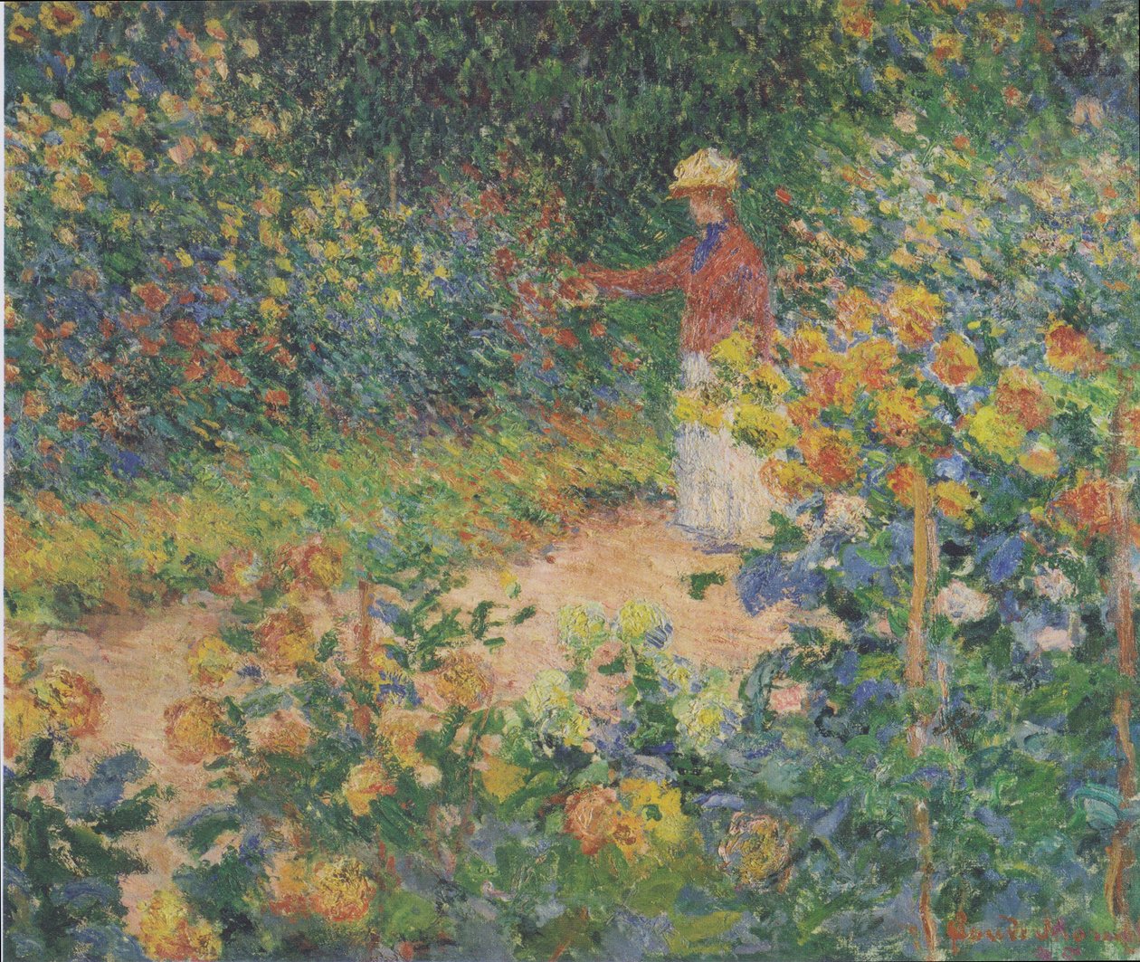 En el jardín de Claude Monet