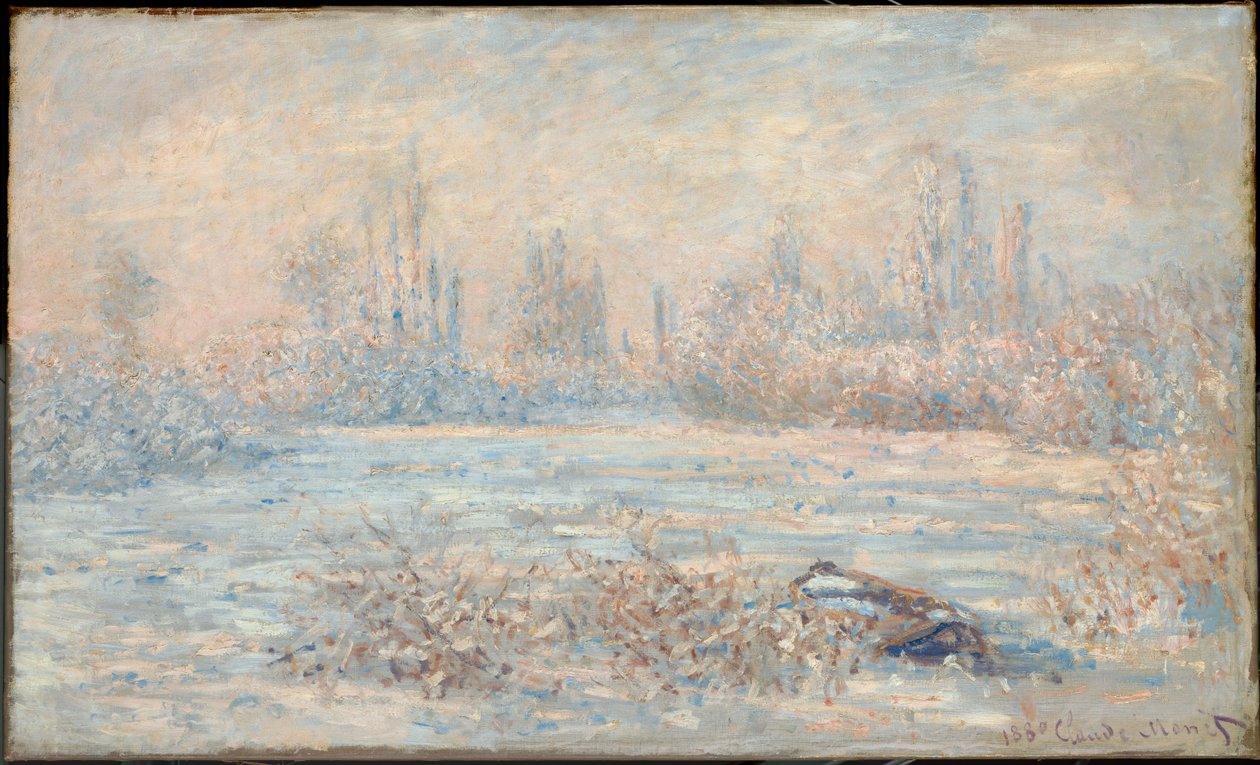 La Escarcha de Claude Monet