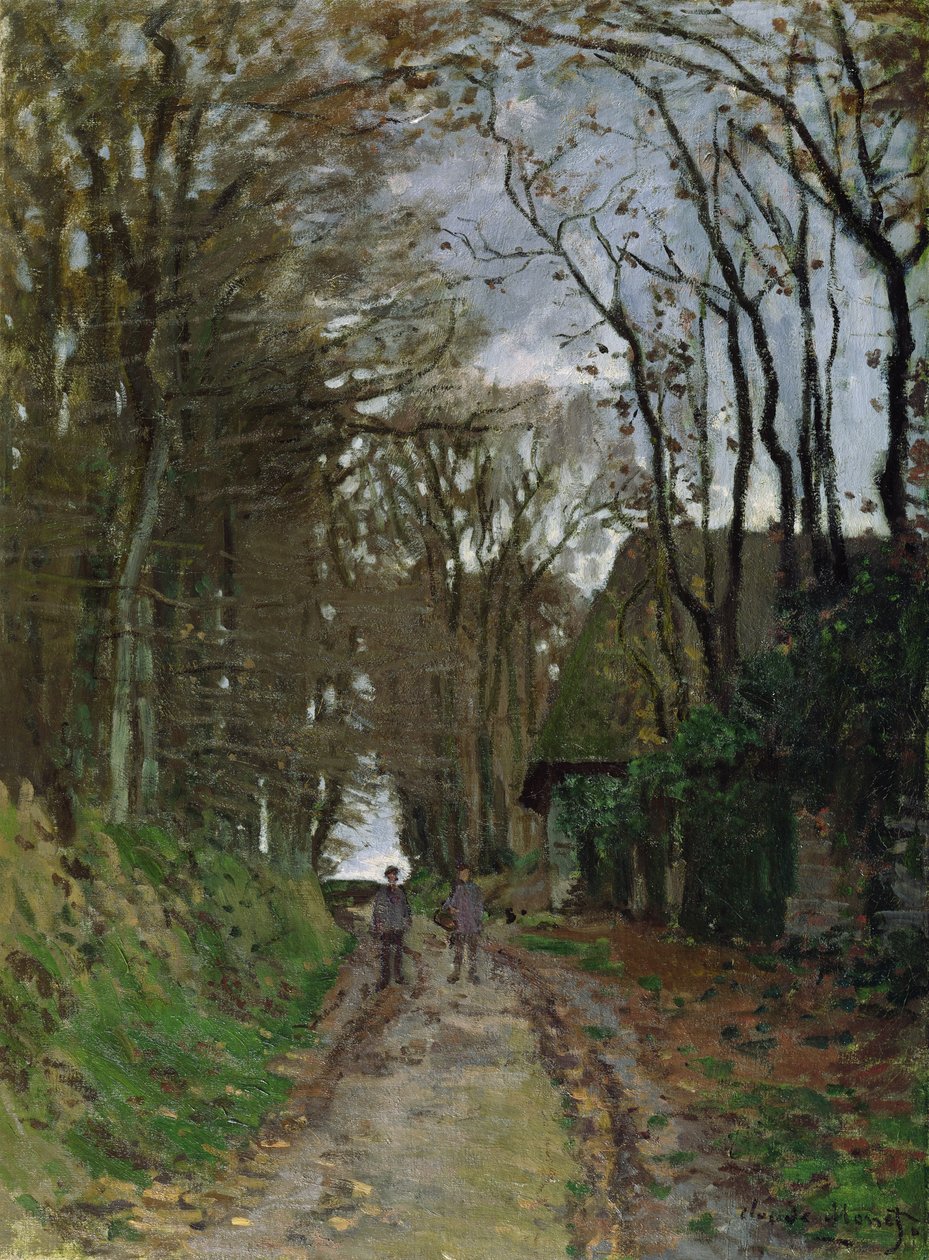 Camino en Normandía de Claude Monet