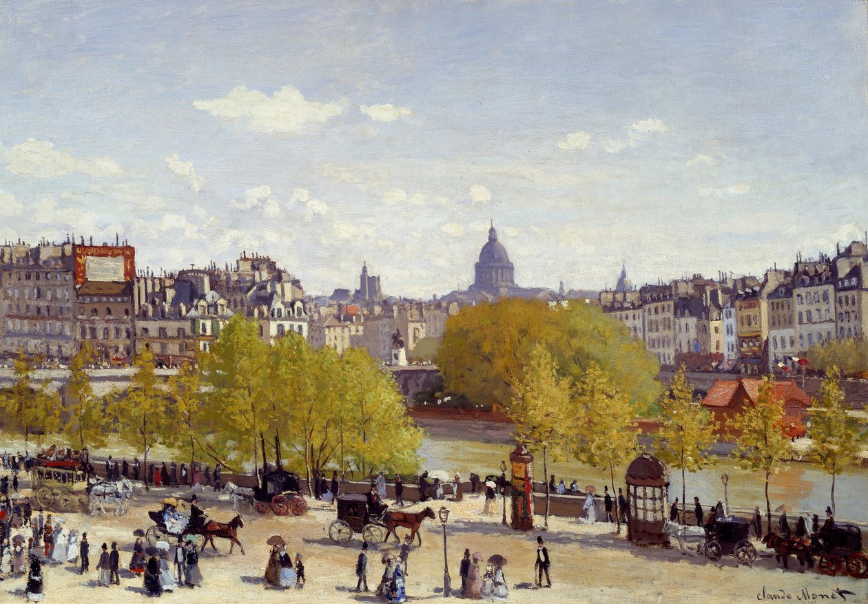 Quai du Louvre de Claude Monet
